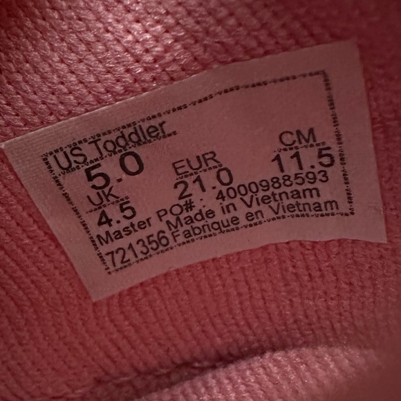 Vans little girl toddler pink checkered slip on sneakers size 5 - Picture 7 of 7